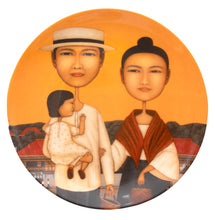 Load image into Gallery viewer, Dominic Rubio "Haligi ng Tahanan" Art Plate