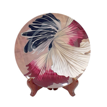 Load image into Gallery viewer, Katrina Cuenca "Coral Pearfoot" Art Plate