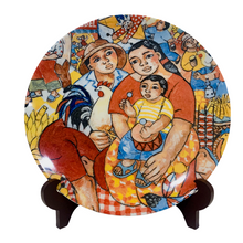 Load image into Gallery viewer, Norma Belleza "Family Fiesta" Art Plate
