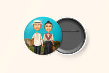Load image into Gallery viewer, Dominic Rubio Button Pin Set (3 designs)
